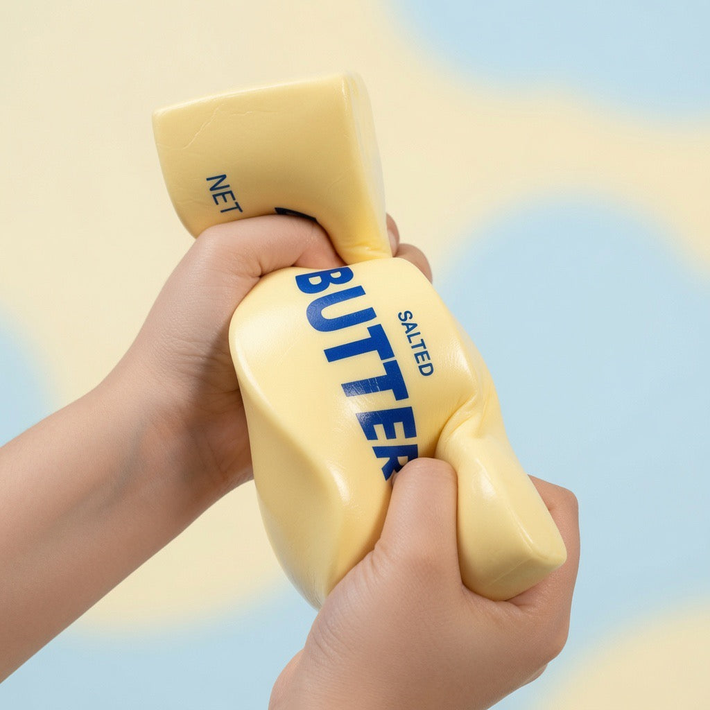 Salted Butter Squishy ASMR Toy