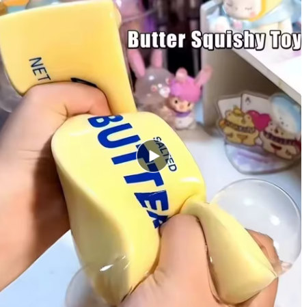 Salted Butter Squishy ASMR Toy